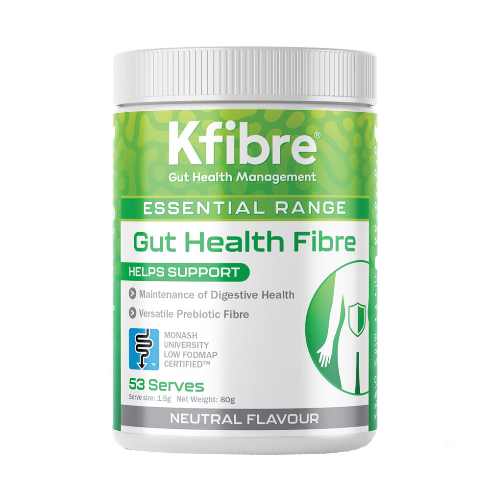 image of Kfibre Essential Gut Health Fibre Neutral Tub 80g
 on white background