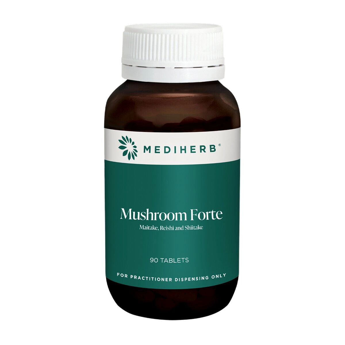 image of MediHerb Mushroom Forte 90t on white background