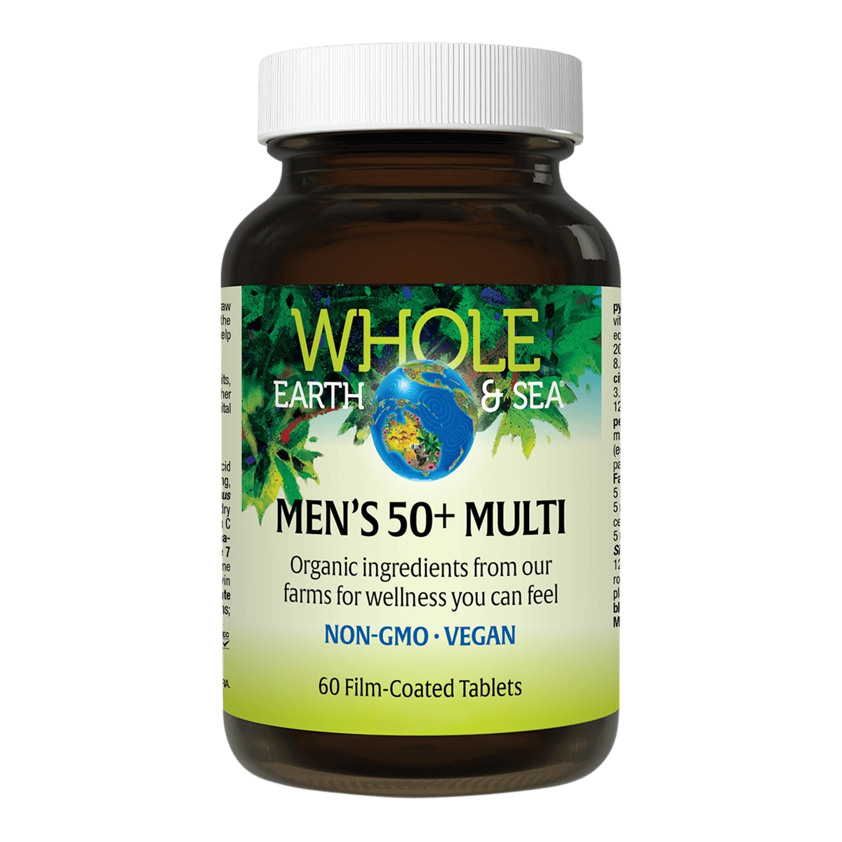 image of Whole Earth & Sea Men's 50+ Multi 60t on white background 