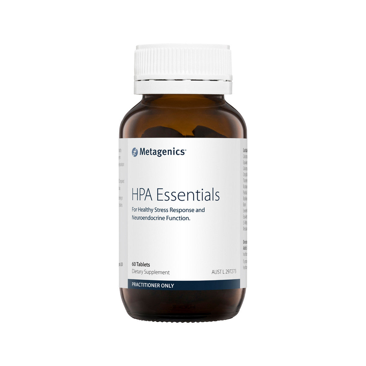 image of Metagenics HPA Essentials 60t on white background