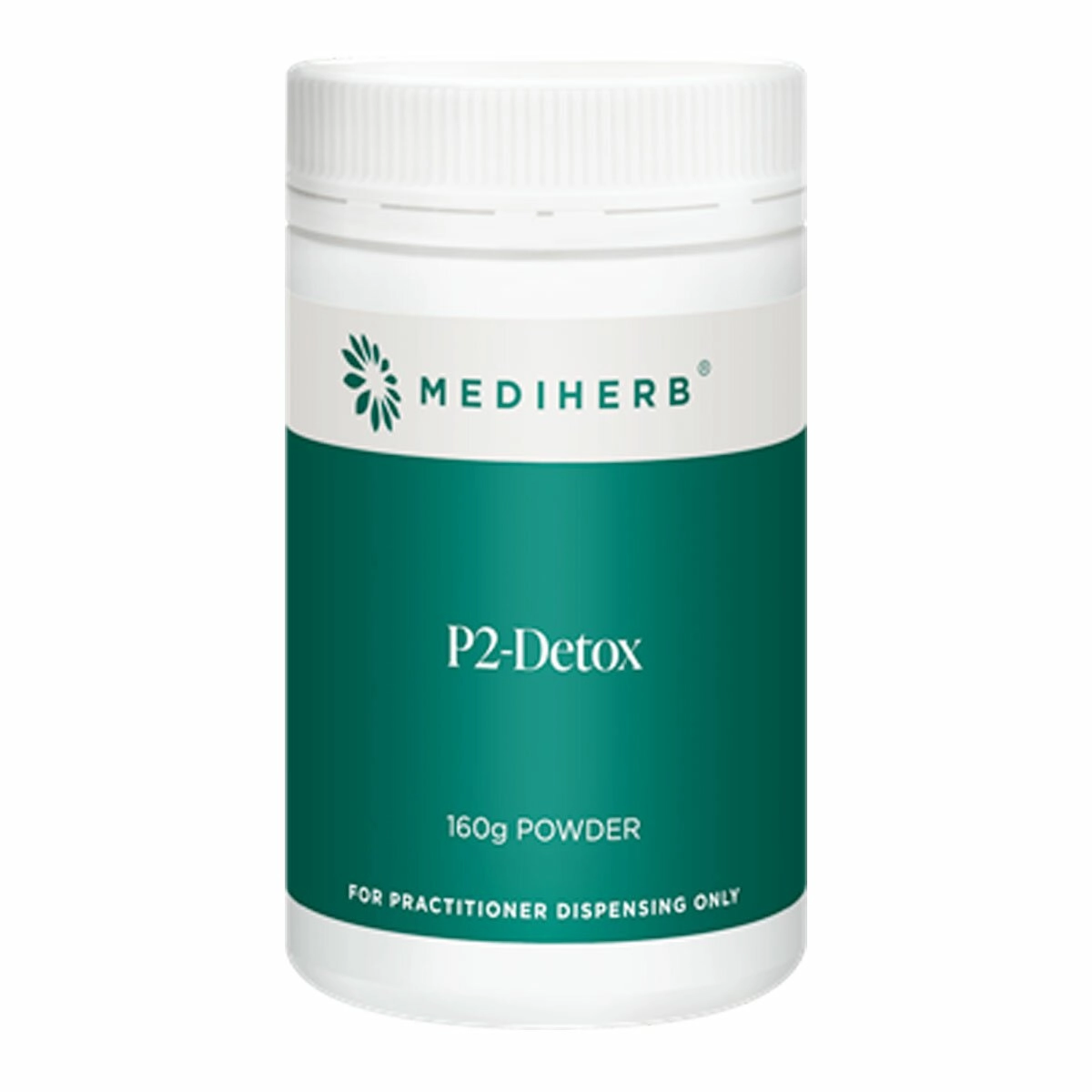 image of MediHerb P2 Detox Powder on white background 