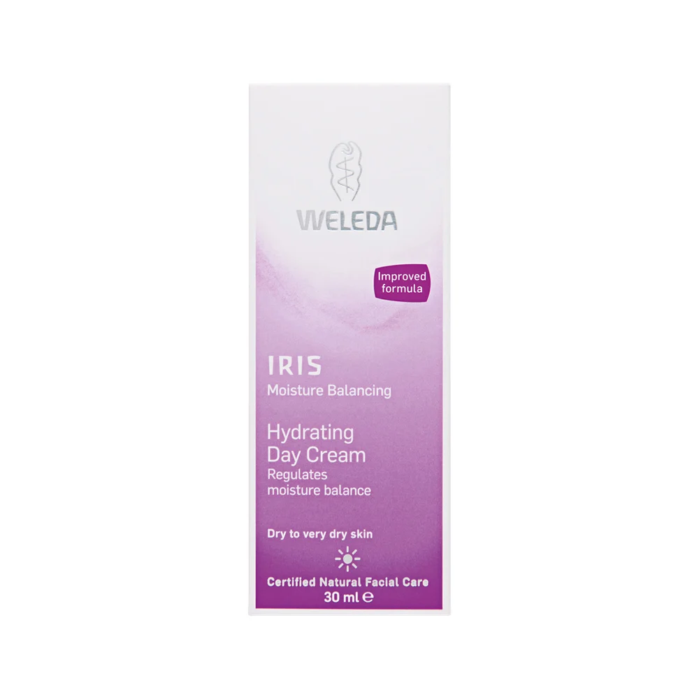 image of Weleda Balancing Day Cream (Iris) 30ml on white background