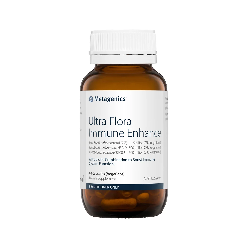 image of Metagenics Ultra Flora Immune Enhance on white background