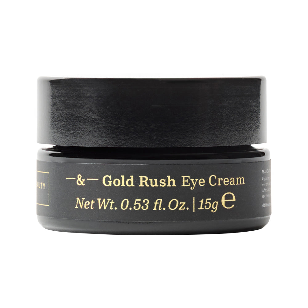 image of Edible Beauty Australia & Gold Rush Eye Cream 15g with white background 