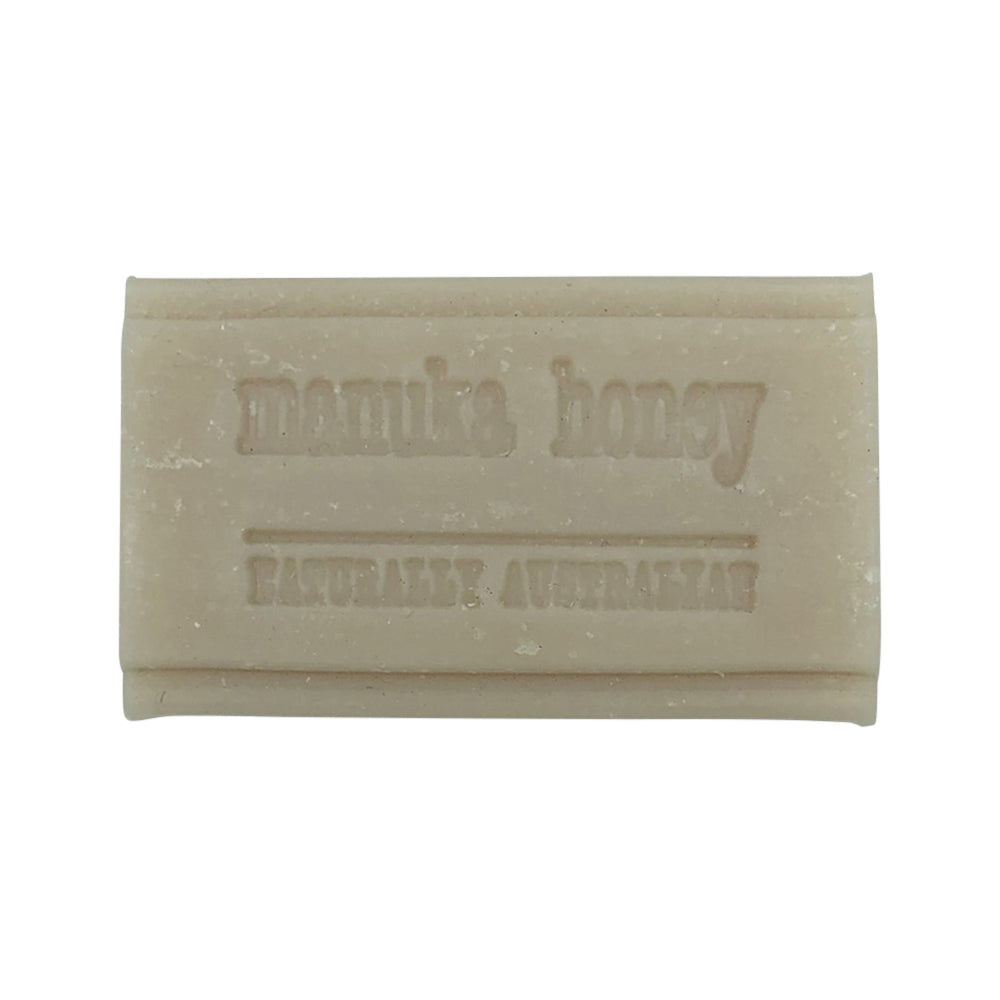 image of Clover Fields Natures Gifts Plant Based Soap Manuka Honey 100g on white background