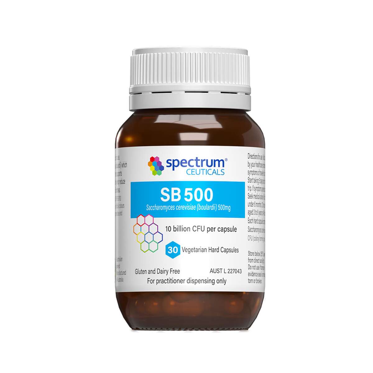 image of Spectrumceuticals SB-500 30vc on white background
