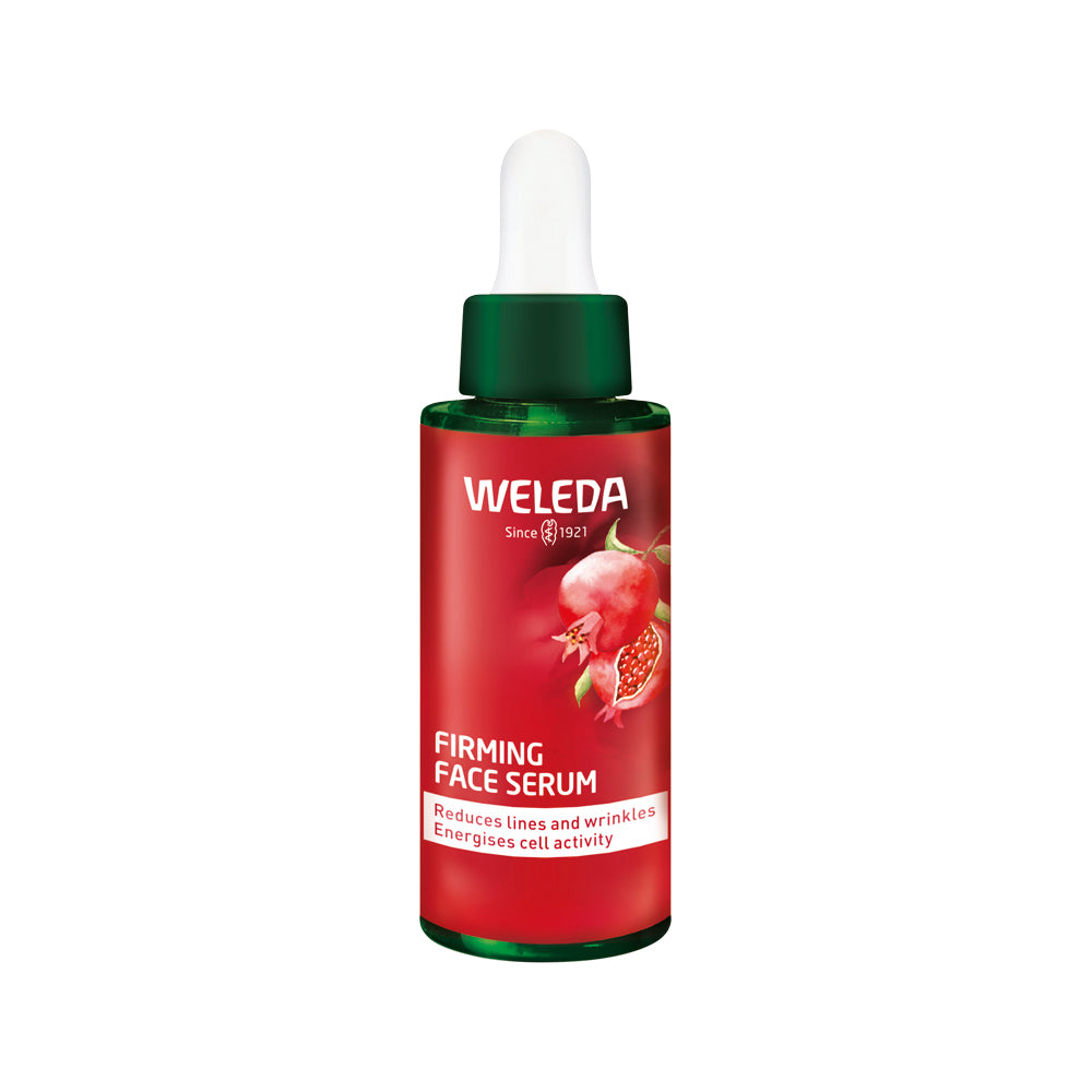 image of Weleda Face Serum Firming (Pomegranate & Maca Peptides) 30ml on white background