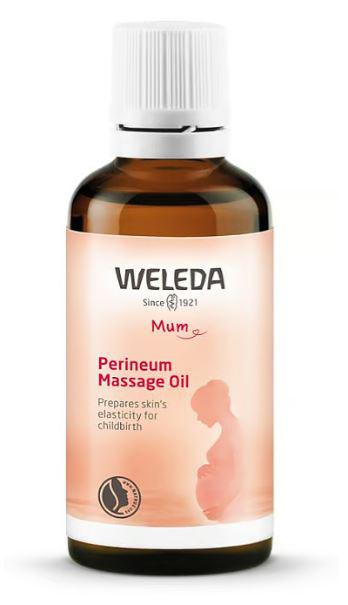 image of Weleda Mum Perineum Oil 50ml on white background