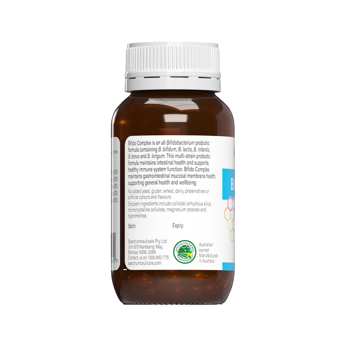 image of Spectrumceuticals Bifido Complex 60c on white background