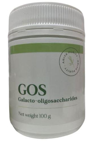 Ariya Purity GOS Galacto-Oligosaccharides 100g — pure prebiotic powder for gut health