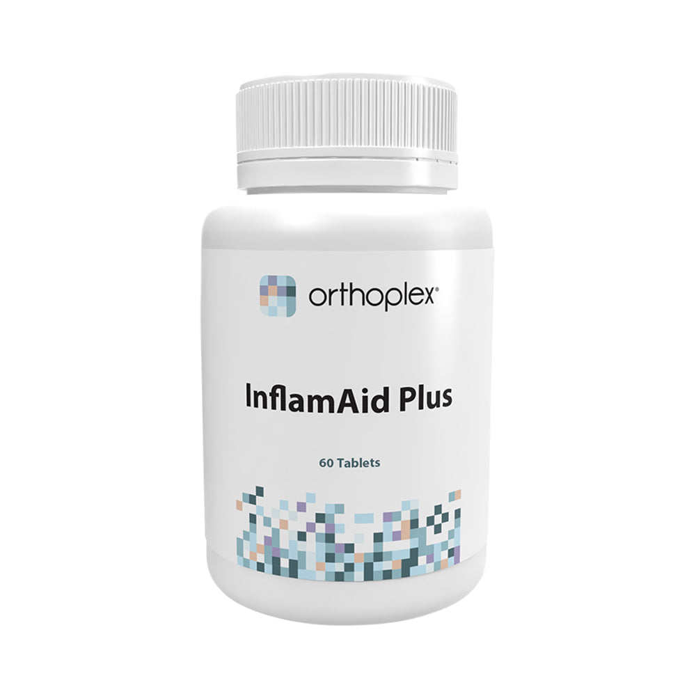 image of ORTHOPLEX WHITE INFLAMAID PLUS 60T
with white background 