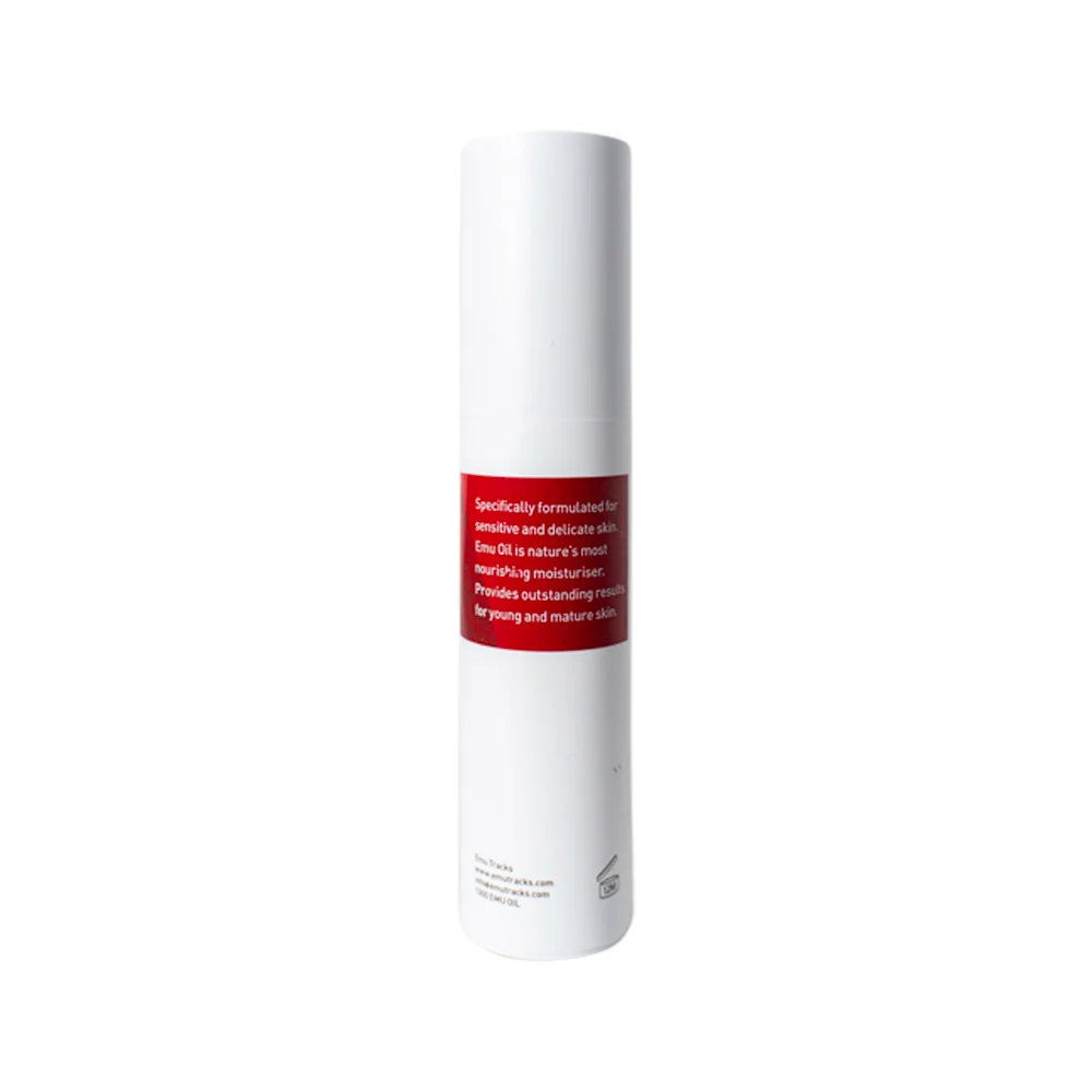 image of Emu Tracks Emu Oil Moisturiser (Activated Skin Care for Sensitive & Delicate Skin) 55g on white background