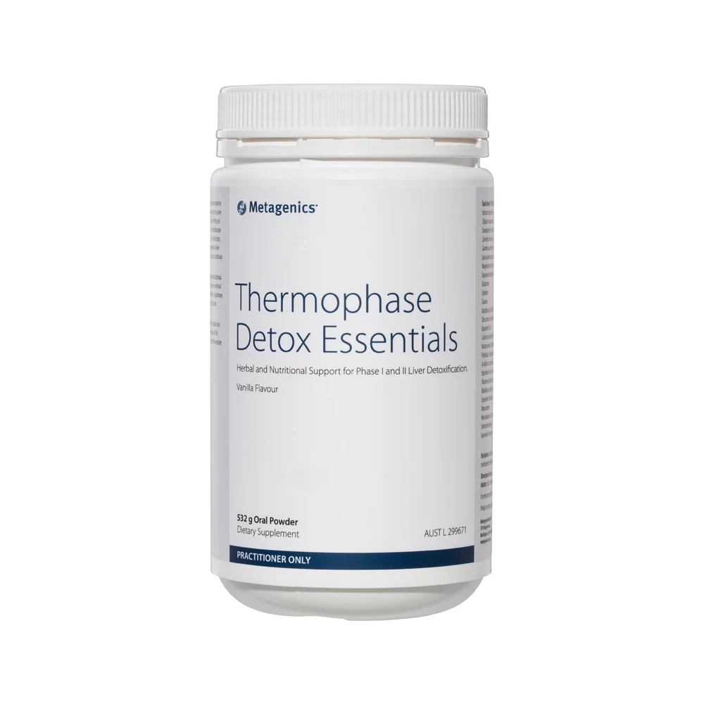 image of Metagenics Thermophase Detox Essentials 532g on white background