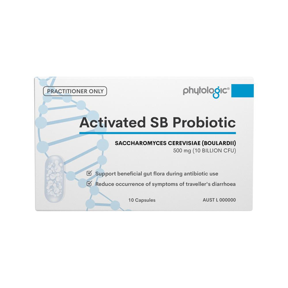 image of PHYTOLOGIC ACTIVATED SB PROBIOTIC 10C
with white background 