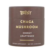 image of Teelixir Organic Chaga Mushroom (Energy Adaptogen) 50g on white background
