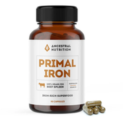 image of Ancestral Nutrition Primal Iron with white background 