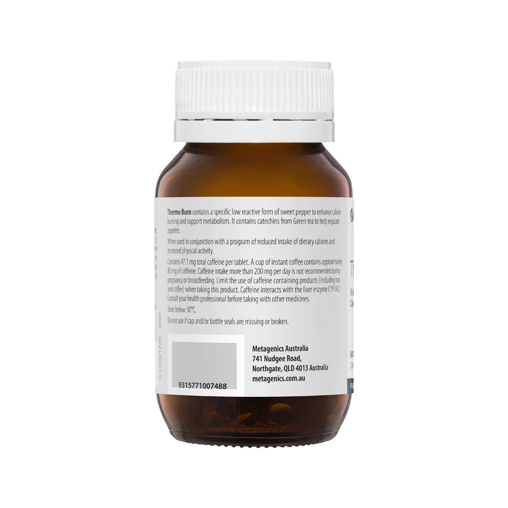 image of Metagenics Thermo Burn 60t on white background