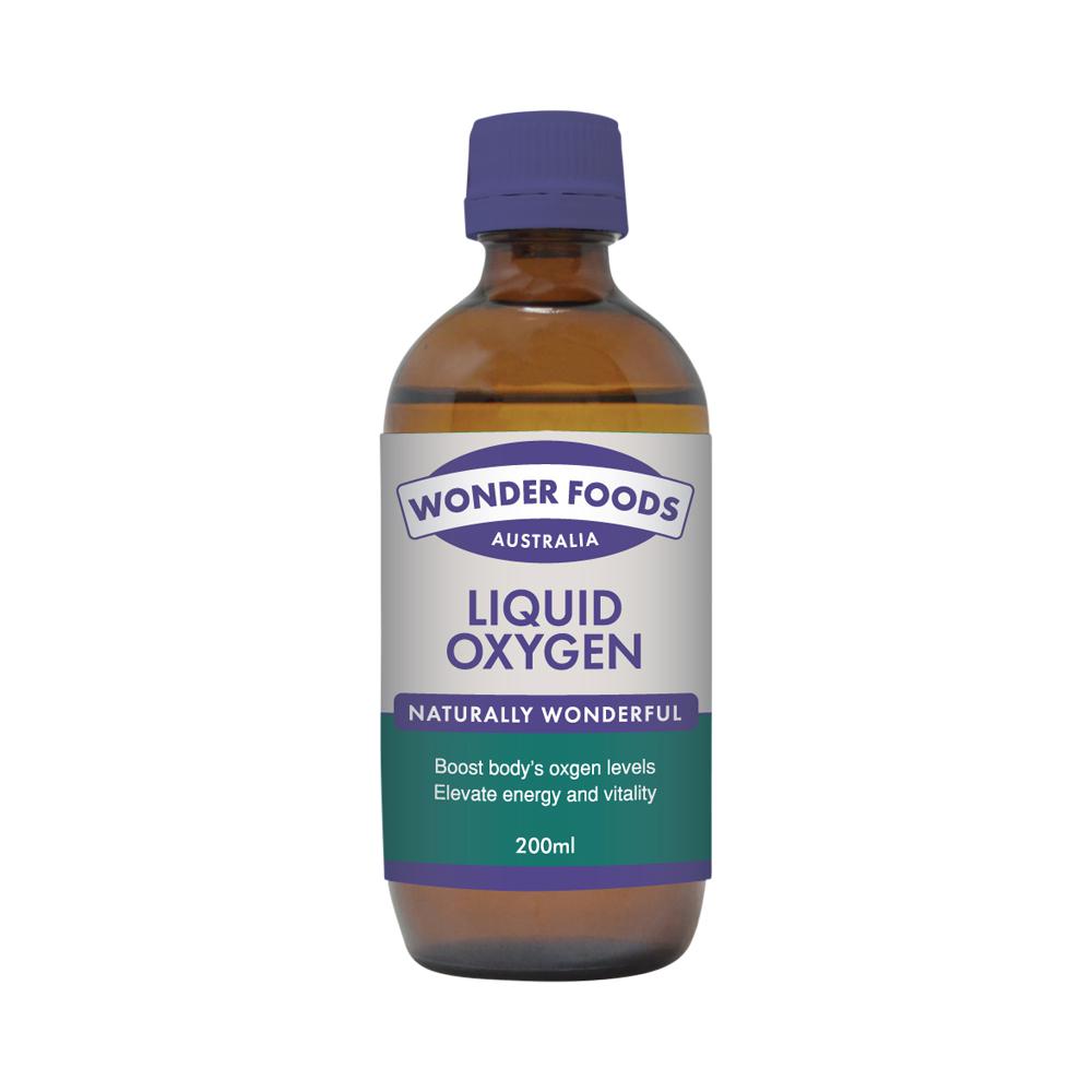 image of Wonder Foods Liquid Oxygen 250ml on white background