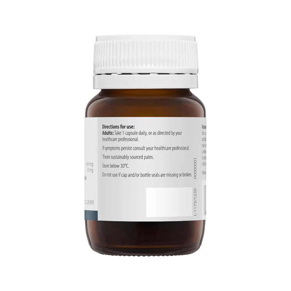 image of Metagenics Vitamin E8 30c on white background