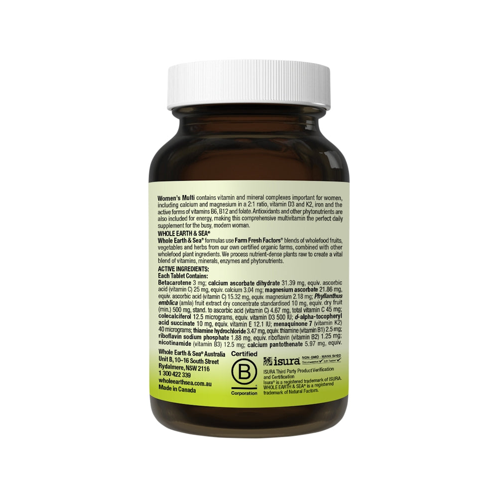 image of Whole Earth & Sea Women's Multi 60t on white background 