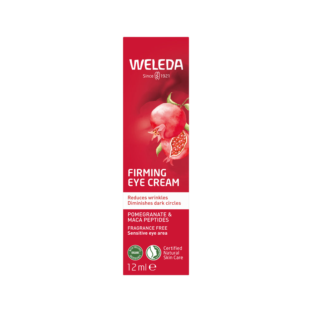 image of Weleda Firming Eye Cream (Pomegranate & Maca Peptides) 12ml on white background