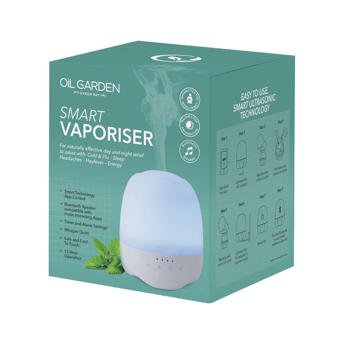 image of Oil Garden Smart Vaporiser on white background