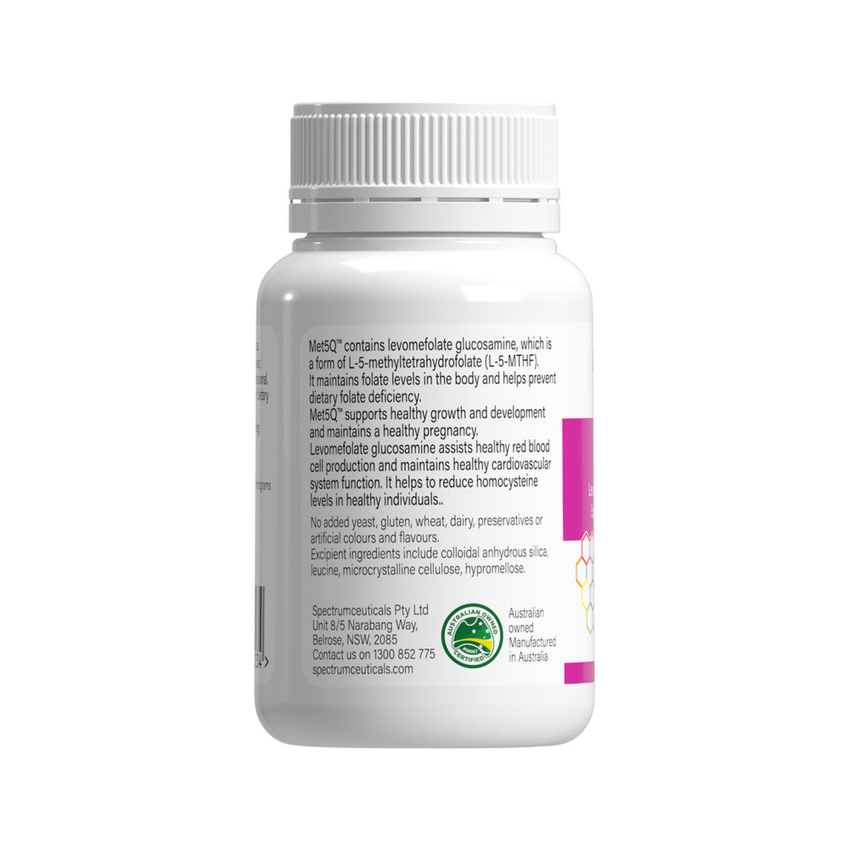 image of Spectrumceuticals Met5Q 120c on white background
