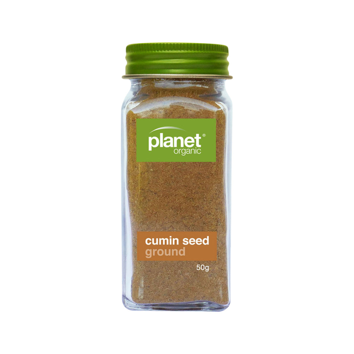 image of Planet Organic Organic Shaker Ground Cumin Seed 50g on white background