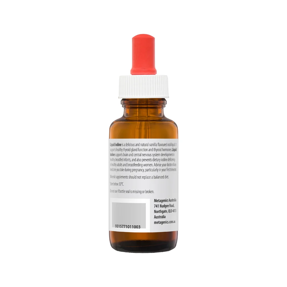 image of Metagenics Liquid Iodine 44ml on white background