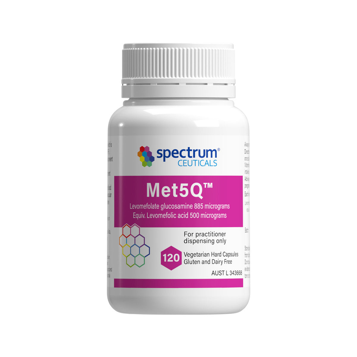 image of Spectrumceuticals Met5Q 120c on white background