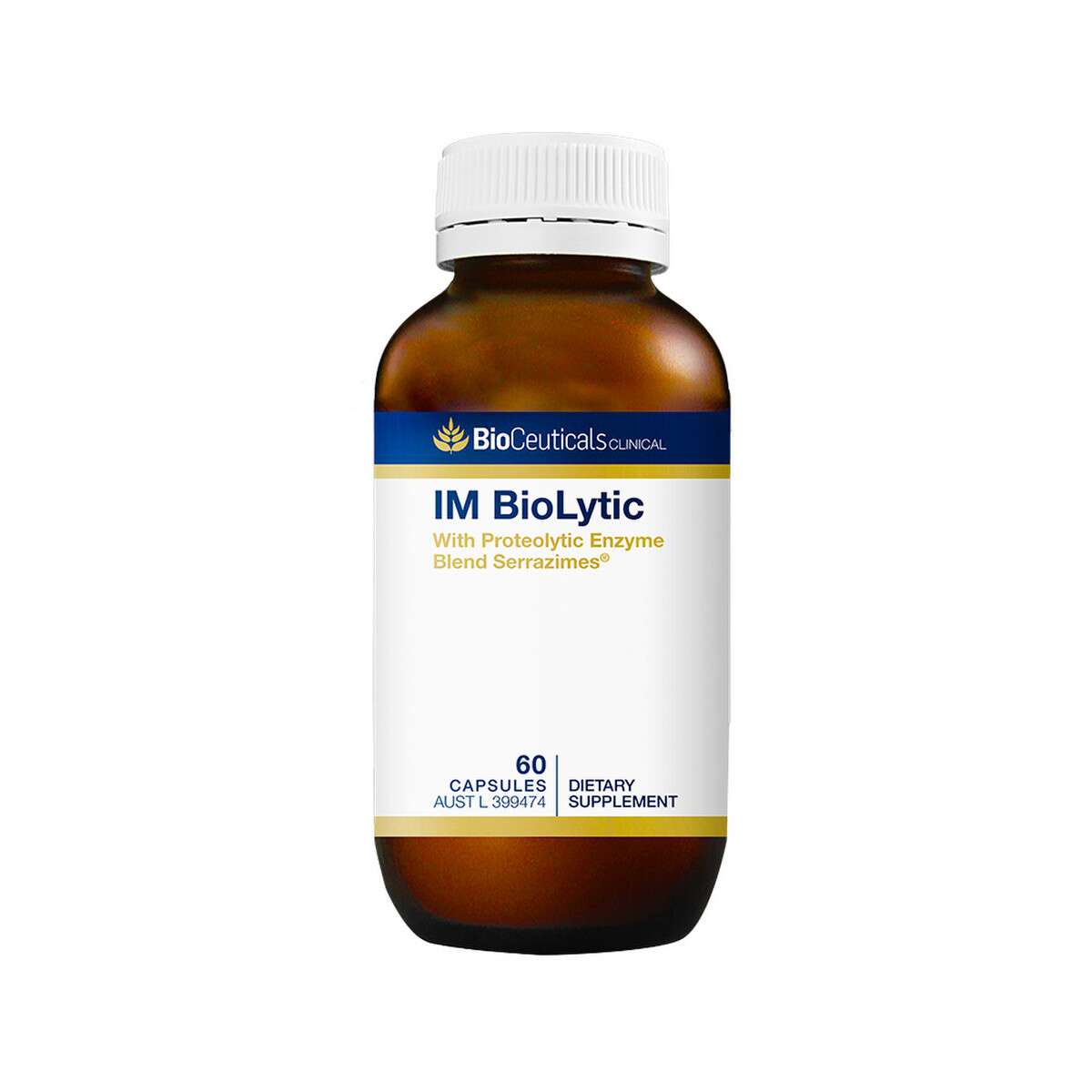 image of BioCeuticals Clinical IM BioLytic 60c on white background