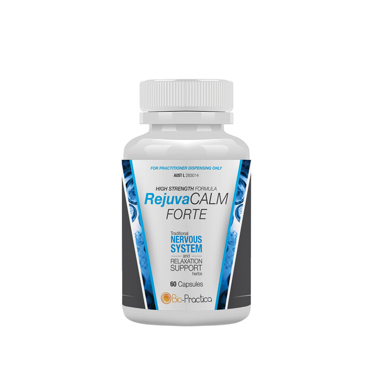 image of Bio-Practica RejuvaCALM FORTE 60vc on white background