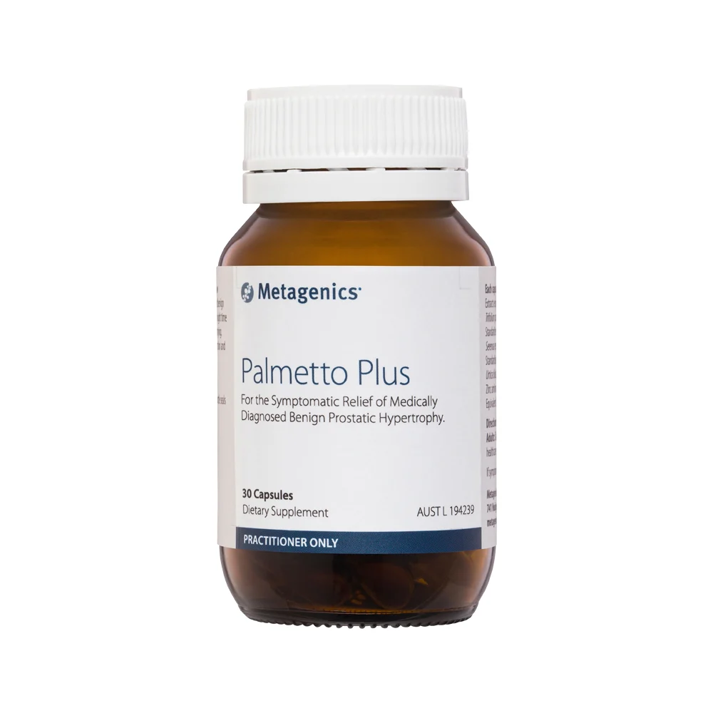 image of Metagenics Palmetto Plus 30c on white background