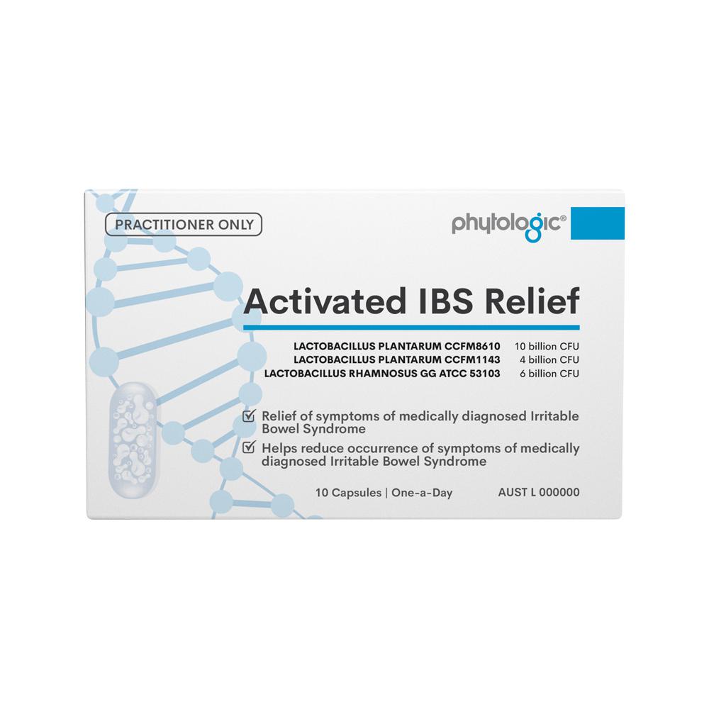 image of Phytologic PhytoBio™ IBS Relief 10 caps with white background 