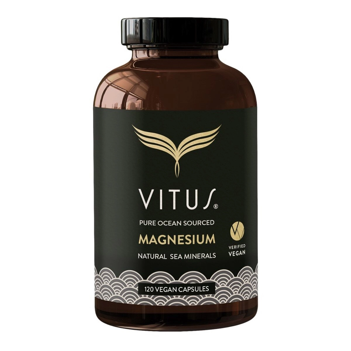 image of Vitus Magnesium Powder 120vc on white background