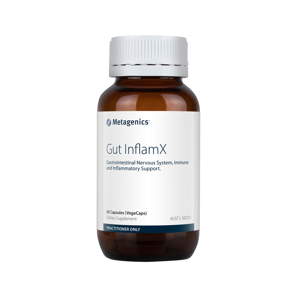 image of Metagenics Gut InflamX 60c on white background
