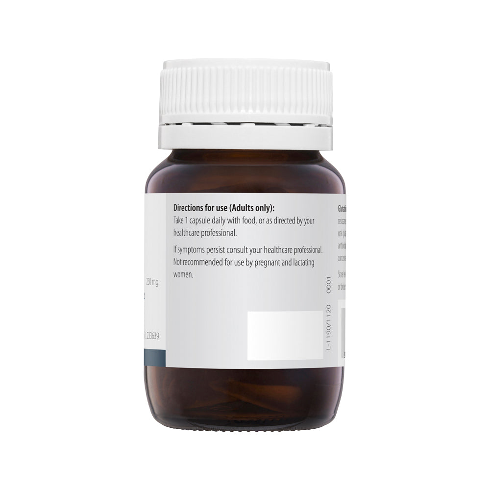 image of Metagenics Glutathione 250mg 30c on white background