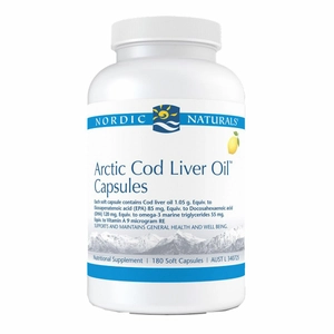 Nordic Naturals Arctic Cod Liver Oil Capsules