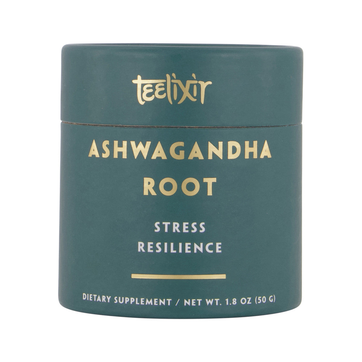 image of Teelixir Organic Ashwagandha Root (Stress Resilience) 100g on white background