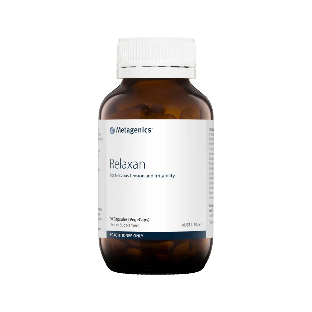 image of Metagenics Relaxan 90c on white background