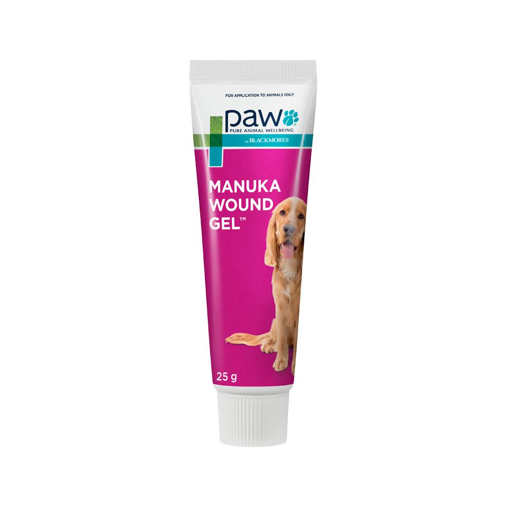 image of PAW By Blackmores Manuka Wound Gel 25g on white background 