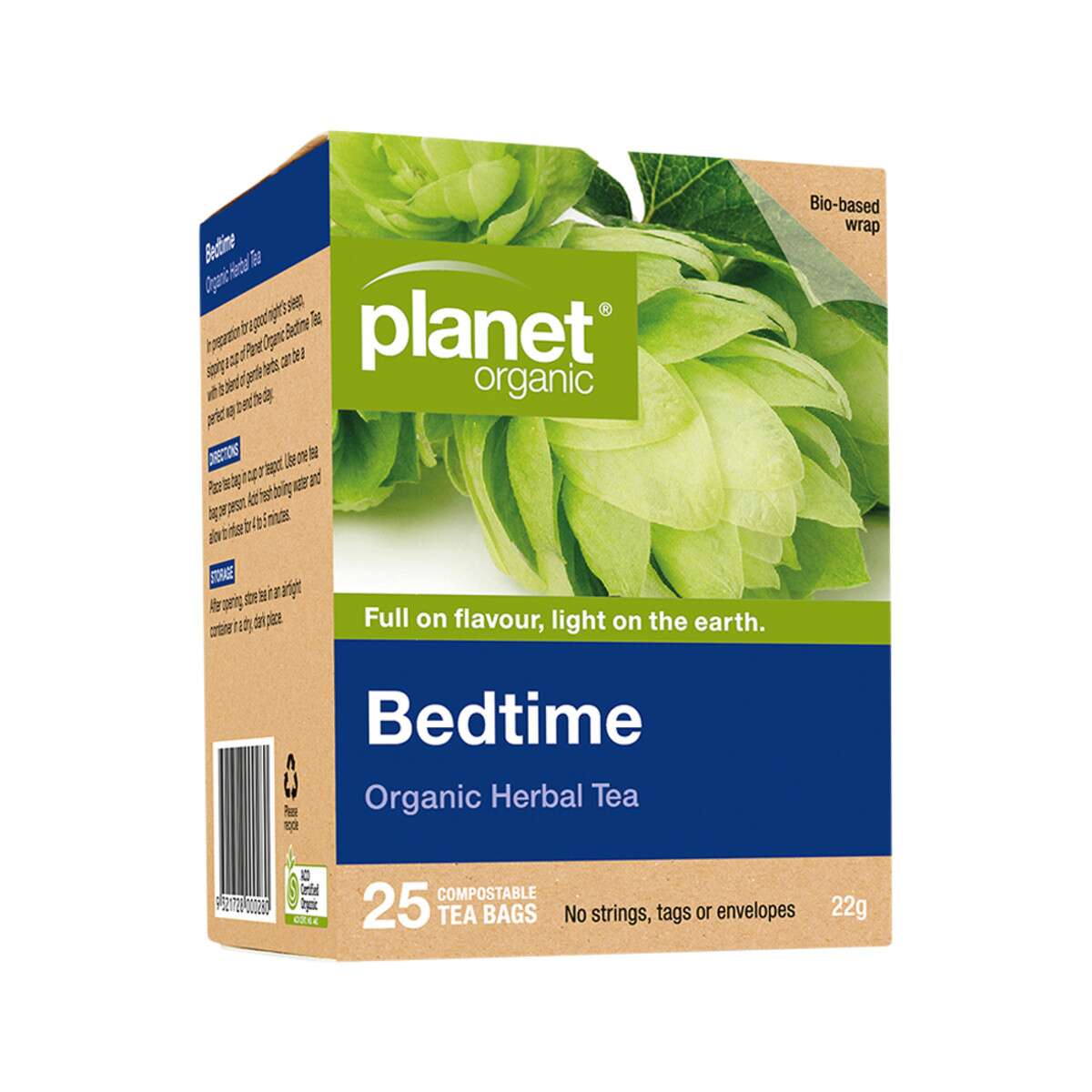 image of Planet Organic Organic Herbal Tea Bedtime x 25 Tea Bags on white background