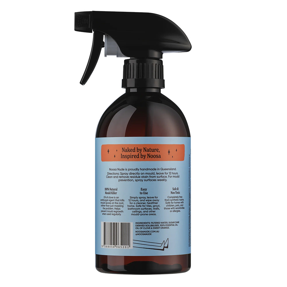 image of Noosa Nude Mould Spray Oil Of Clove Sweet Orange 500ml on white background