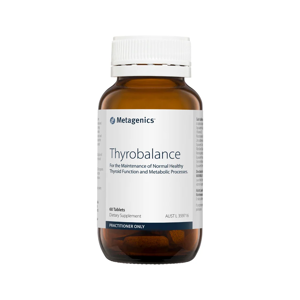 image of Metagenics Thyrobalance 60t on white background