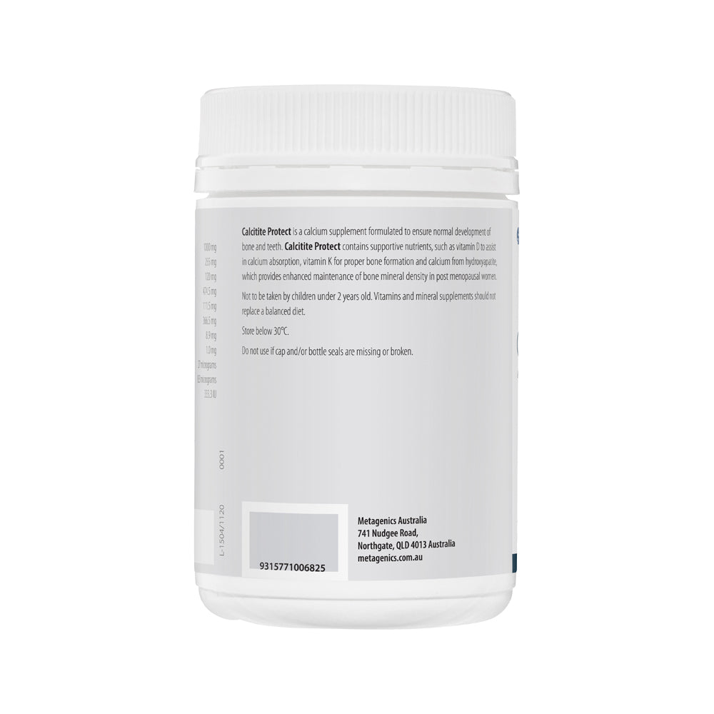 image of Metagenics Calcitite Protect 120t on white background