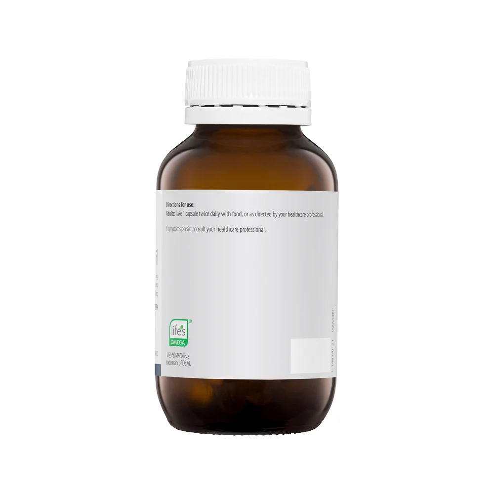 image of Metagenics MetaPure Algal Oil 60c on white background 