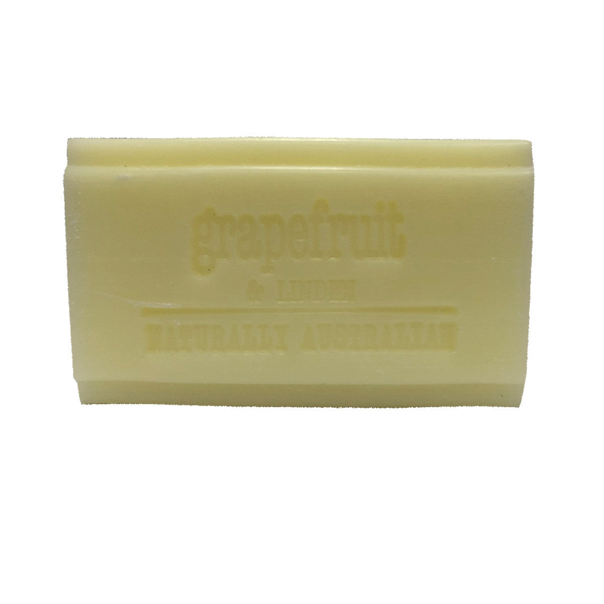 image of Clover Fields Natures Gifts Plant Based Soap Grapefruit & Linden 100g on white background