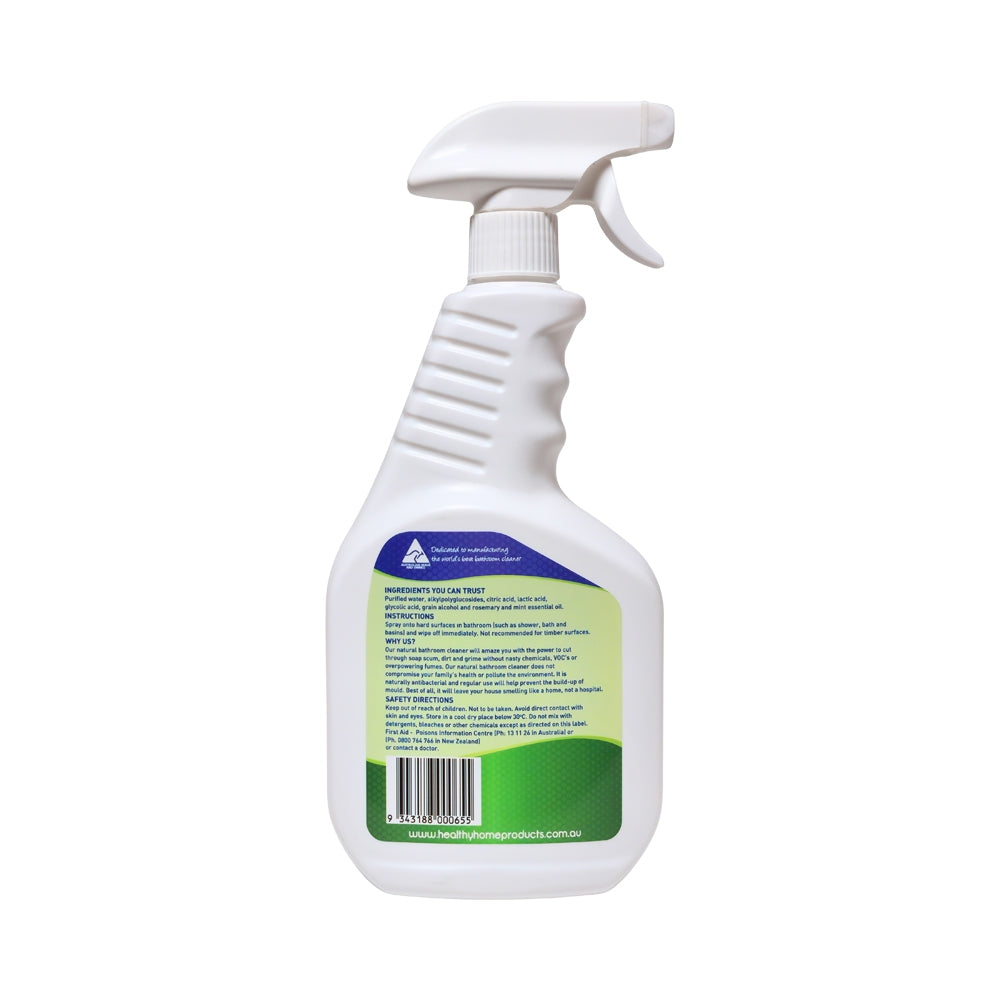 image of ABODE BATHROOM CLEANER SPRAY ROSEMARY & MINT 750ML on white background