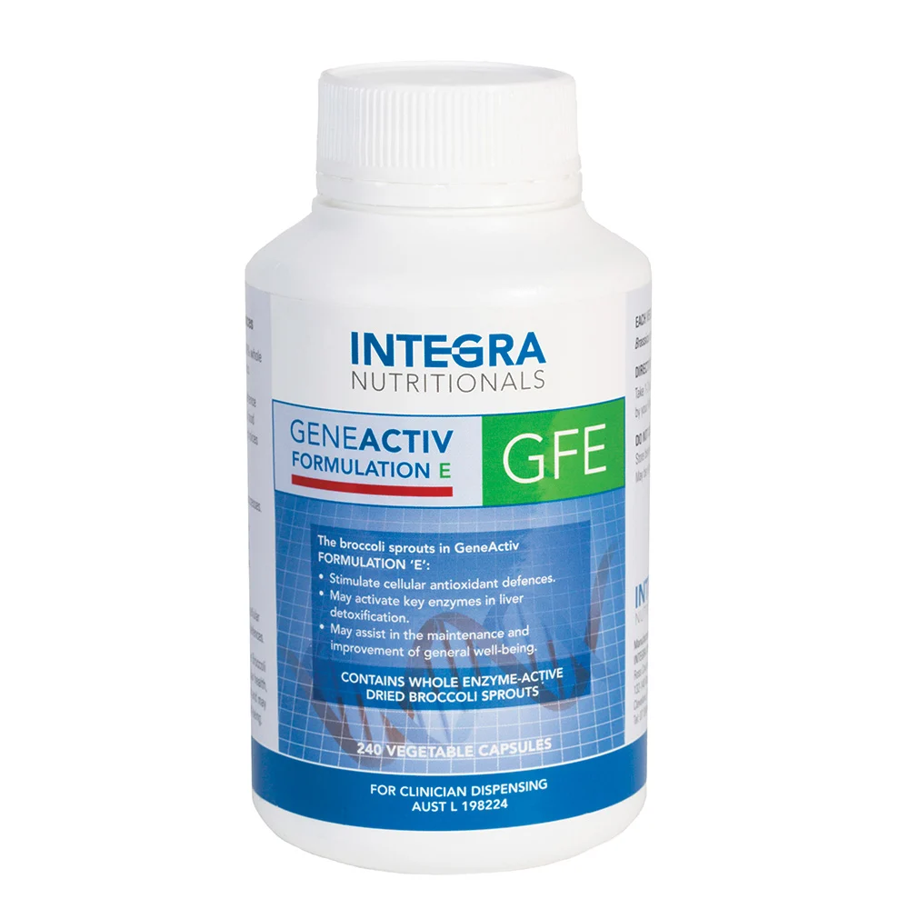 image of Integra GeneActiv Formulation E GFE 240vc on white background