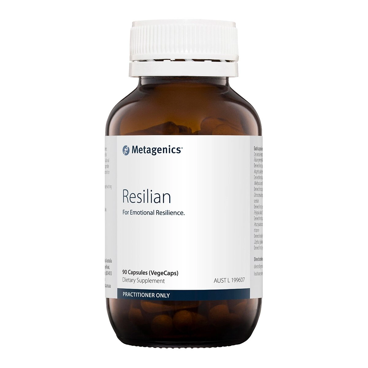 image of Metagenics Resilian 90c on white background